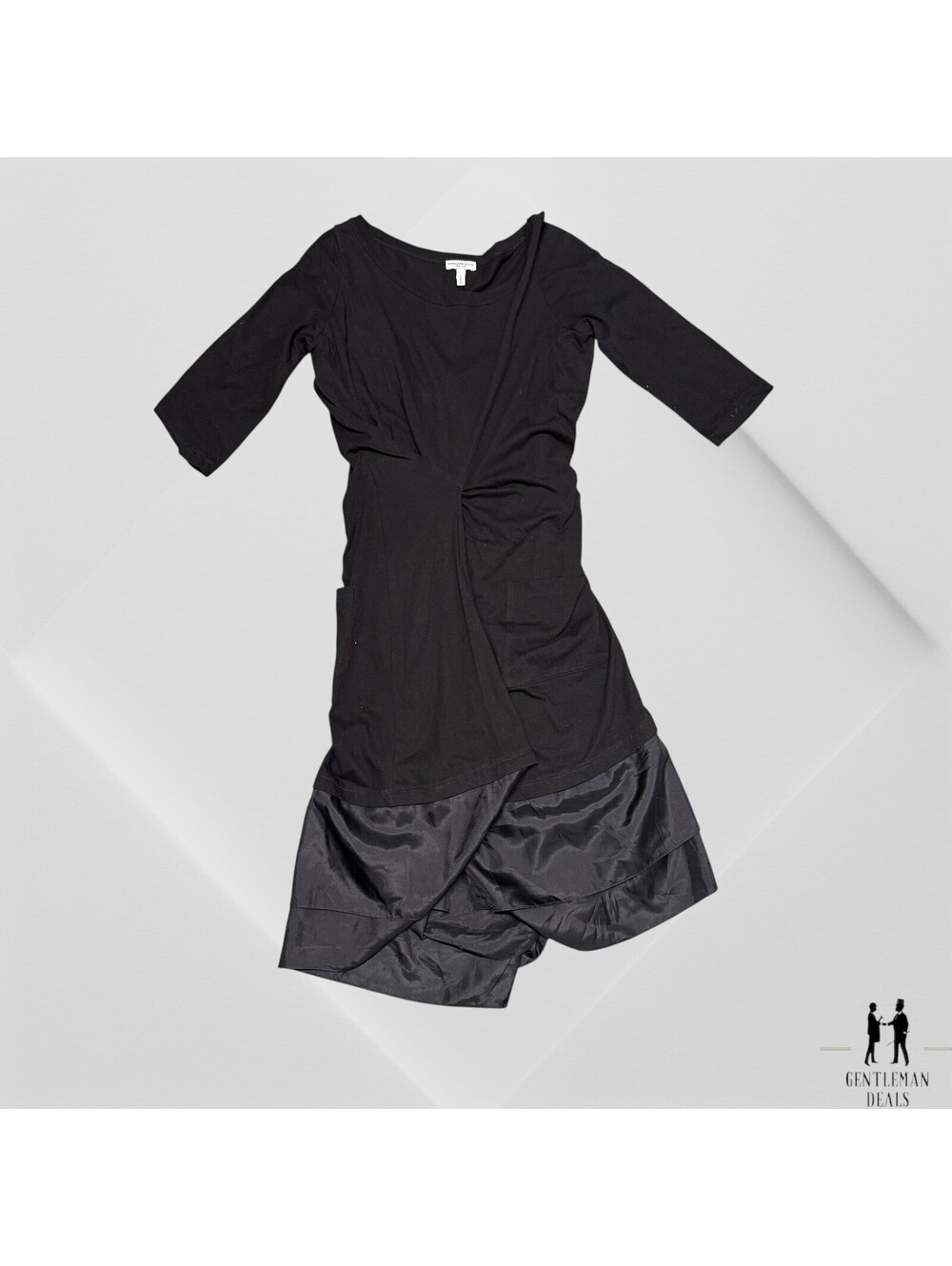 Morgane Le Fay Women Dresses Bodycon XS Black Silk Made in USA